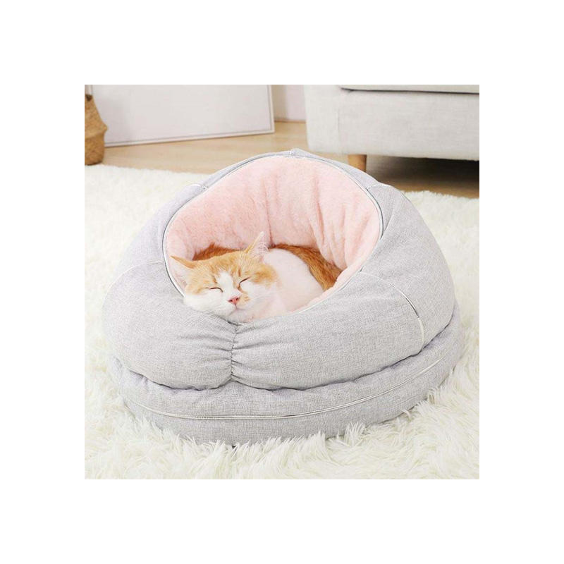 Wholesale Removable Orthopedic Luxury Large Cat Pet Bed Washable Plush Dog Pet Bed